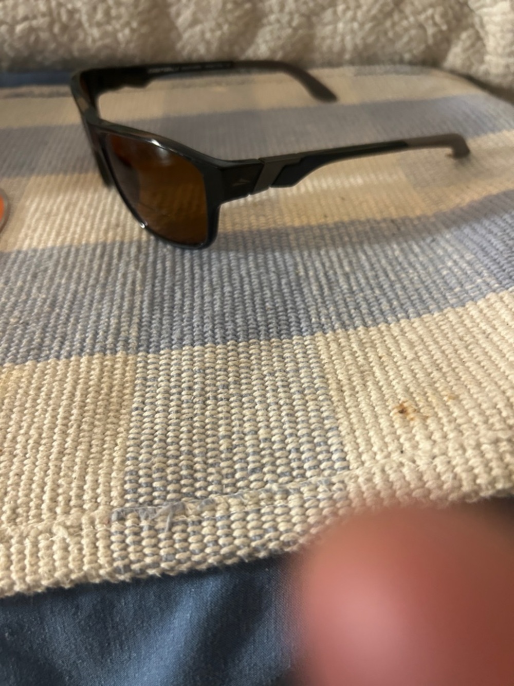 denali Men's Black Frame Sunglasses with Brown Lenses